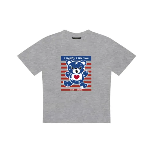 LOCAL ALIENS Комплект с короткими рукавами рубашка женский