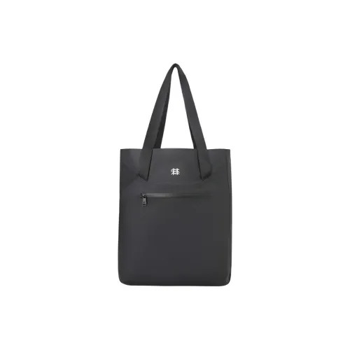 KOLON SPORT Ткань Тоут Сумка Сумка для покупок Сумка на плечо Унисекс Черный