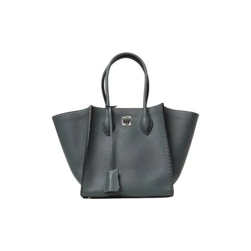 ERMANNO SCERVINO Телячья кожа Сумка Женская Серого цвета