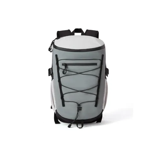 FILA FUSION Ткань Рюкзак Унисекс Туманно-серый Агатно-черный Элегантно-серый