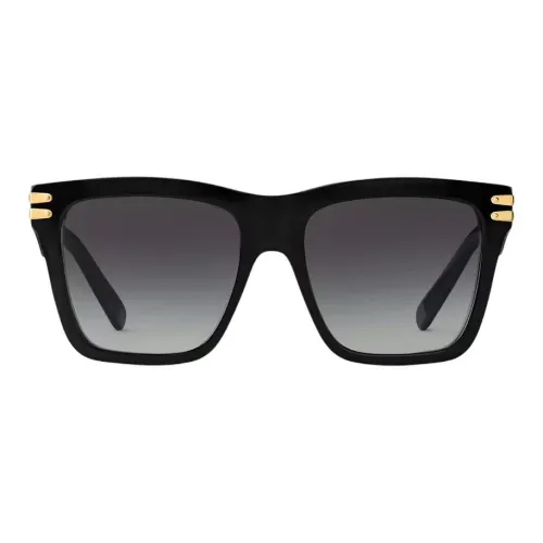 LOUIS VUITTON Металлический ацетат Квадратные Солнцезащитные очки Женские Черные