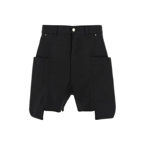 RICK OWENS совместный бренд RO Карго шорты Мужские Черные