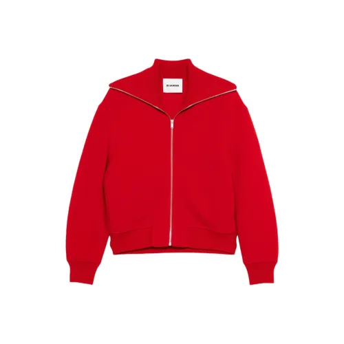 JIL SANDER Красный Женские Куртки