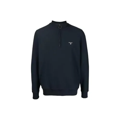 BARBOUR Темно-синий Мужские Свитшоты