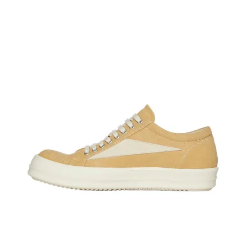 Rick Owens DRKSHDW Скейтборд Кроссовки Низкие Желтые Мужские