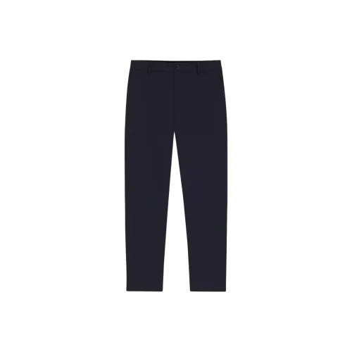 Hugo Boss Темно-синие мужские брюки для костюма