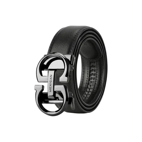 MEXICAN Ремни из коровьей кожи мужской 3,5 см