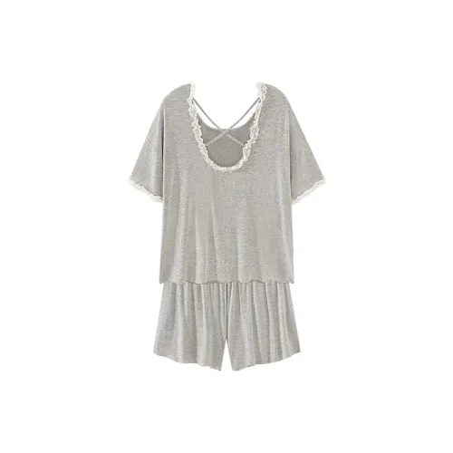 ЮЙЧЖАОЛИНЬ Pajama Комплект Летний Женский