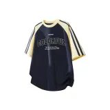 Темно-синий и желтый