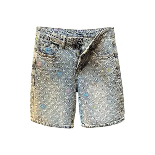 ZMHT Синие Унисекс Джинсовые Шорты