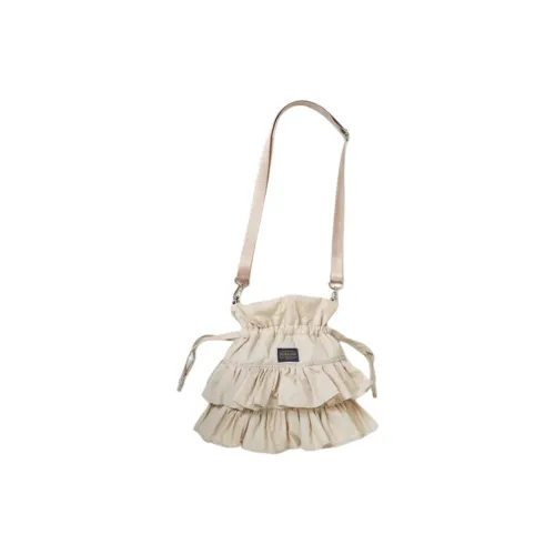 FREAK'S STORE ×PENDLETON Коллаборация Полиэстер Плечевая сумка Женская Белая