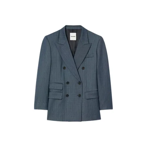 SANDRO Синий Женские Деловые Костюмы