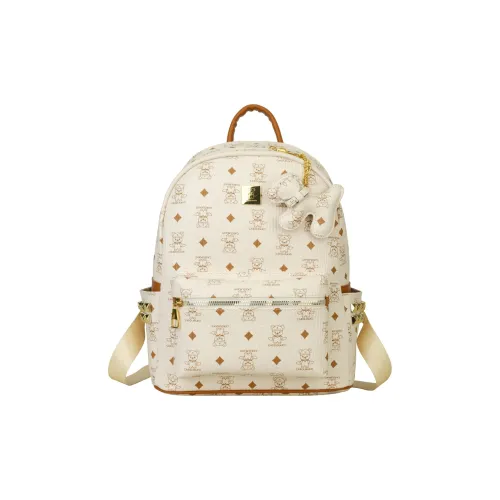 FCTOSSR ПУ (полиуретан) Рюкзак Женский Белый Черный Розовый Коричневый