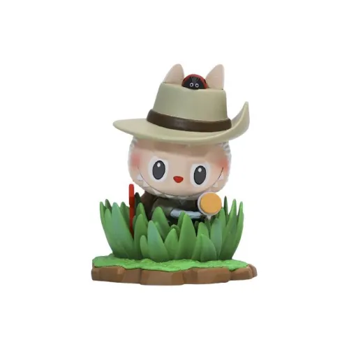 POP MART THE MONSTERS LABUBU Hunter, Прозрачный Слепой Бокс На Карточке, 100%