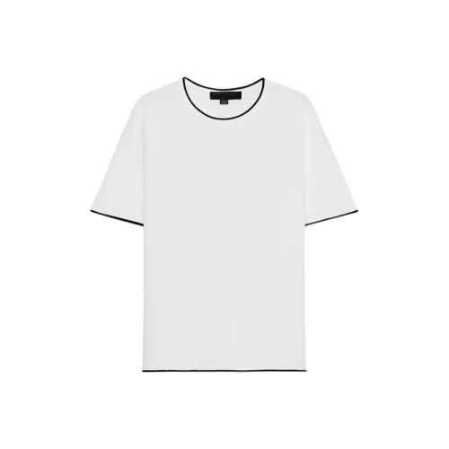 ZARA Белый/Морской синий Женские Трикотаж