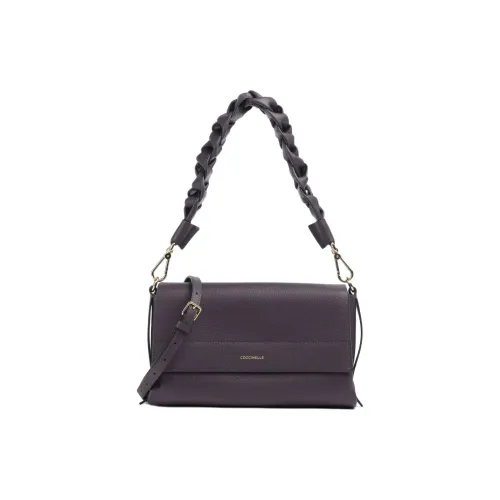 COCCINELLE Boheme Коровья кожа крупнозернистая Сумка через плечо Сумка на плечо Женская Сливовый