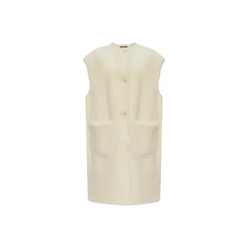 Marni Экрю Женское Пальто