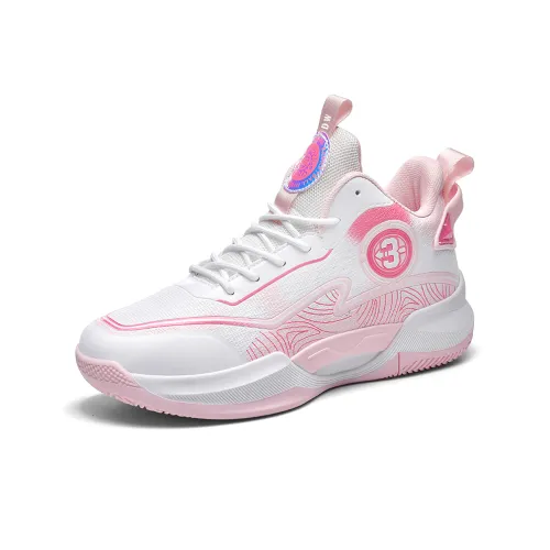 D W Анти KICK Амортизация И Устойчивость К Износу MID Топ Детские Баскетбольные Кроссовки Подростки