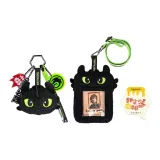 Ночной Демон Прохладный Плюшевый Модный Брелок + Ночной Демон Плюшевый Держатель для Карт + Открытка