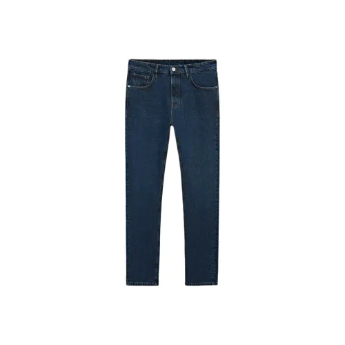 Massimo Dutti Индиго Мужские Джинсы