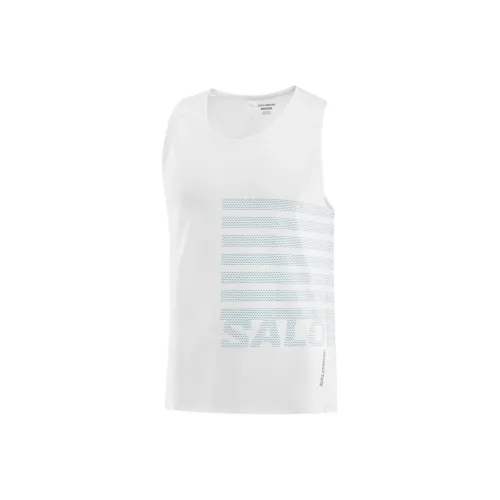 Salomon Sense AEROGRAPHIC Майка Мужская Белая