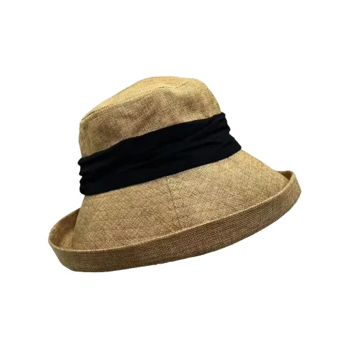 BOOLFEN Хлопок лен смесь шляпы ведра женские