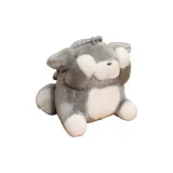 Застенчивый, собака, серый