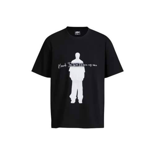 IN TWO Круглый вырез T-рубашка Унисекс