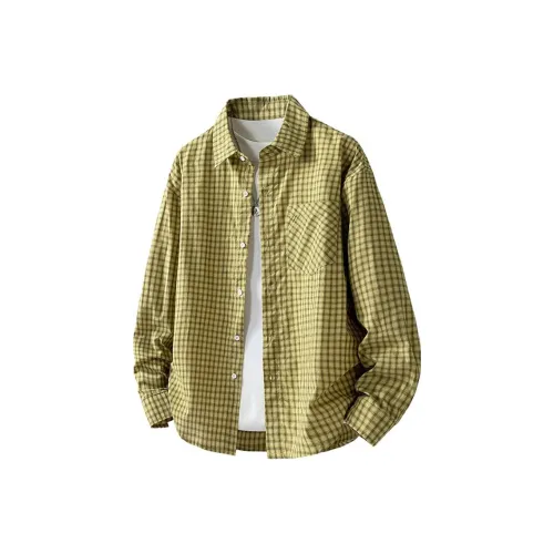 COPICVEN Желтая Унисекс Рубашка