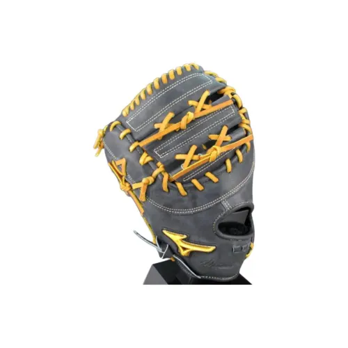 Mizuno Спортивные перчатки из коровьей кожи унисекс черный