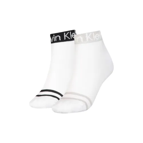 Calvin Klein 2 шт Белые Женские носки