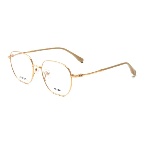 MUZU β-титан Пластина Сплав Рамка Квадрат Защита от синего света Functional Стекло Унисекс