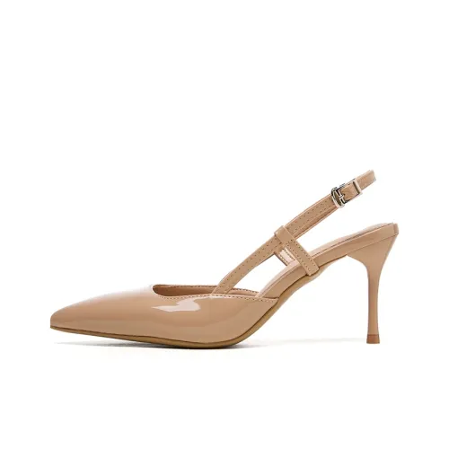 JEANSWEST Высокие каблуки Женские Абрикос