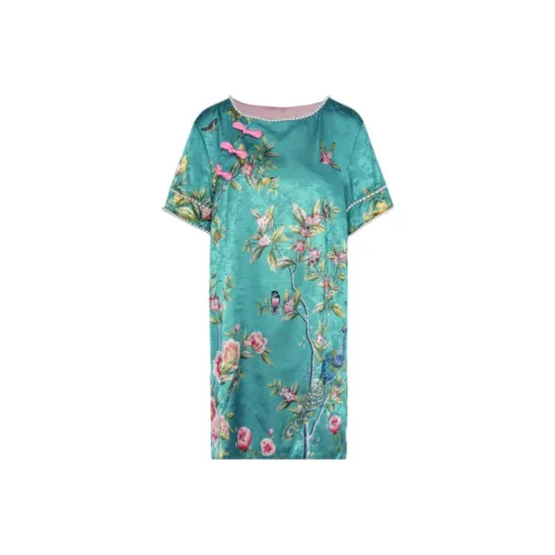 TCH Короткий рукав Платье Женское