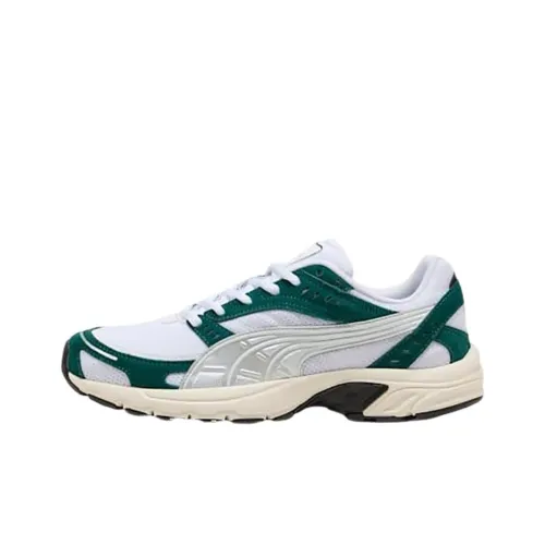 Кроссовки для бега PUMA Axis Low Top Белый Зеленый Унисекс