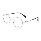 Чёрная резинка | Серебряная оправа C05