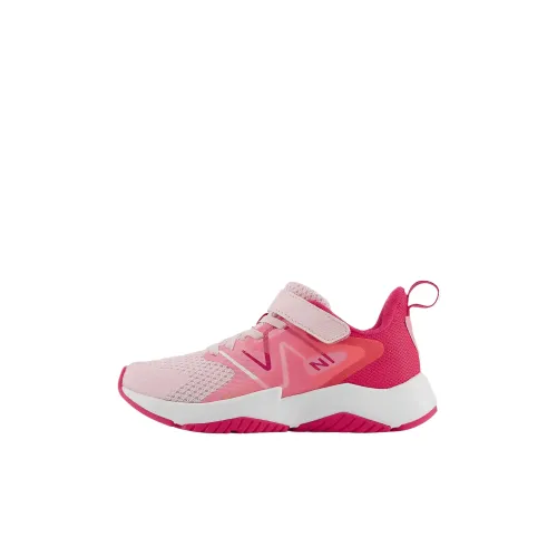 New Balance NB Rave RUN V2 Амортизация Легкий Амортизация Низкий Топ Детская Беговая Обувь Розовая Детская