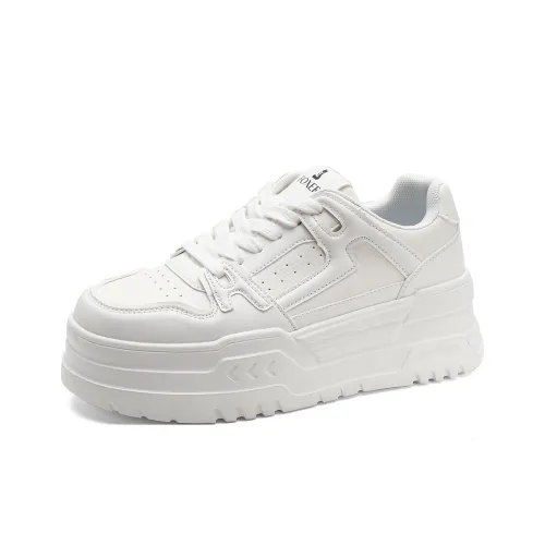 FOXER x MARINO ORLANDI Устойчивые к истиранию Дышащие Низкие Кроссовки для скейтбординга Женские Белые