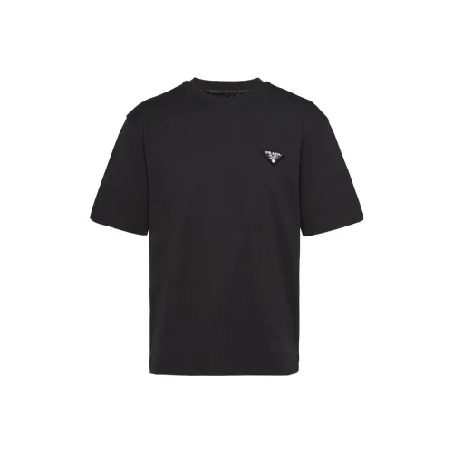 PRADA Мужские черные T-рубашки