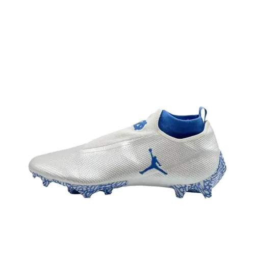 Джордан Мужские футбольные бутсы с устойчивостью к истиранию серебристые