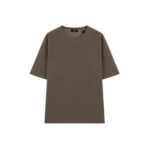 THEORY Pulp Shell Brown Men's T-Shirts