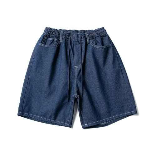 UNDOMAZE Летние Джинсовые Шорты Свободного Кроя Мужские