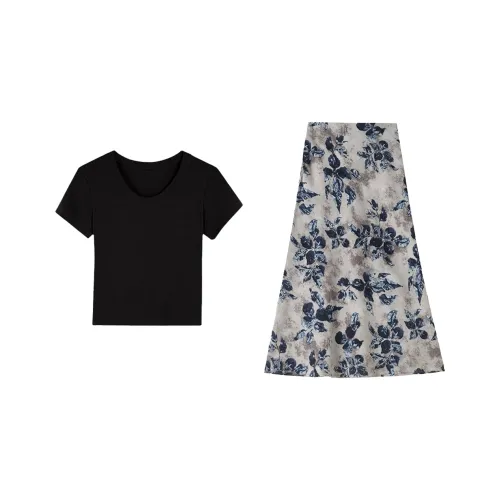 QIAOMONVHAI Женские комплекты с юбкой