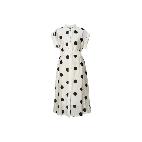 ROEYSHOUSE Короткое платье с короткими рукавами женское