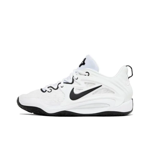 Nike KD 15 Амортизация устойчивость к истиранию дышащие низкие баскетбольные кроссовки мужские белые