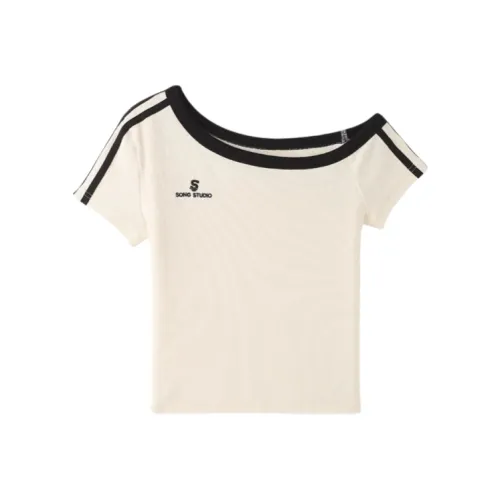 MIMOSA CHUR Женские Летние Облегающие Укороченные Топы для Сликованного Образа LOOK Женские