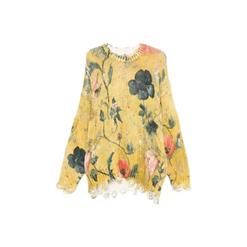 R13 Желтый Мужской Трикотаж