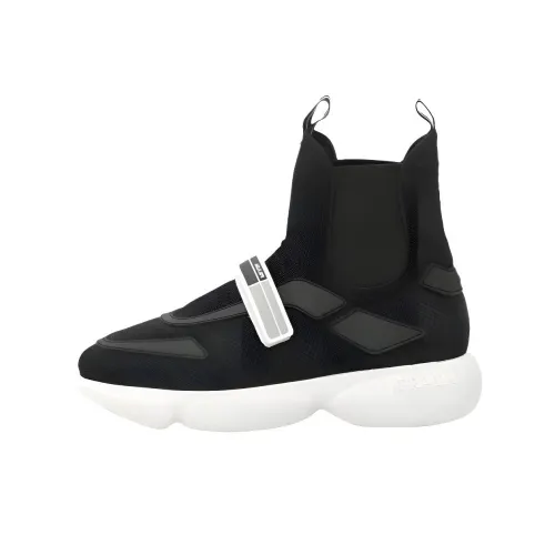 PRADA Cloudbust Короткий Челси Женские Черный