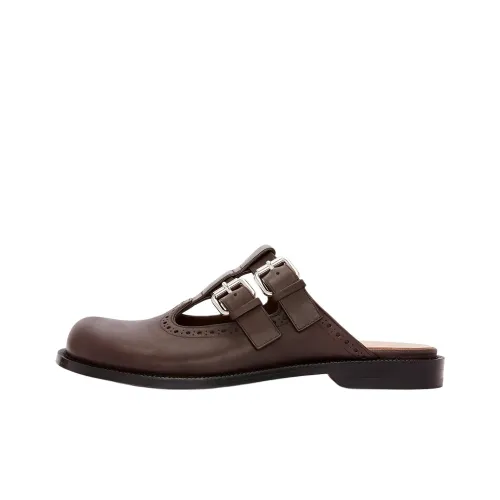 LOEWE Campo Домашние тапочки Женские Темно-коричневый