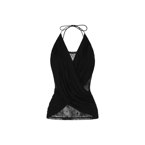 Never OFFEND L'ANGE Майка с бретелями Унисекс